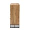 Baxton Studio Franklin Modern and Contemporary Oak Finished Wood and Black Finished Metal 5-Drawer Bedroom Chest 180-13827-Zoro - alternate 7